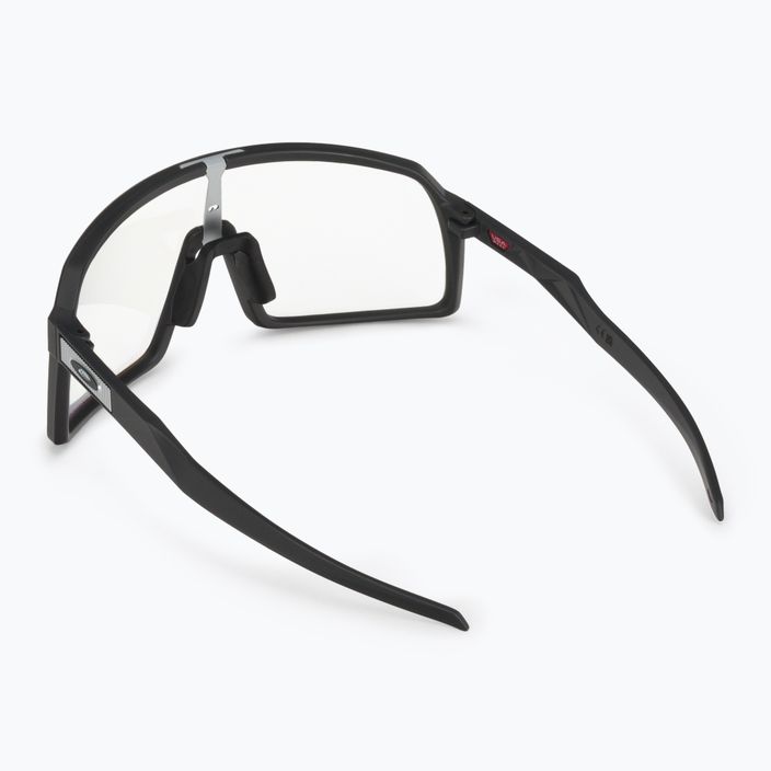 Oakley Sutro matiniai anglies/skaidrūs iki juodos spalvos fotochrominiai dviračių akiniai 0OO9406 2