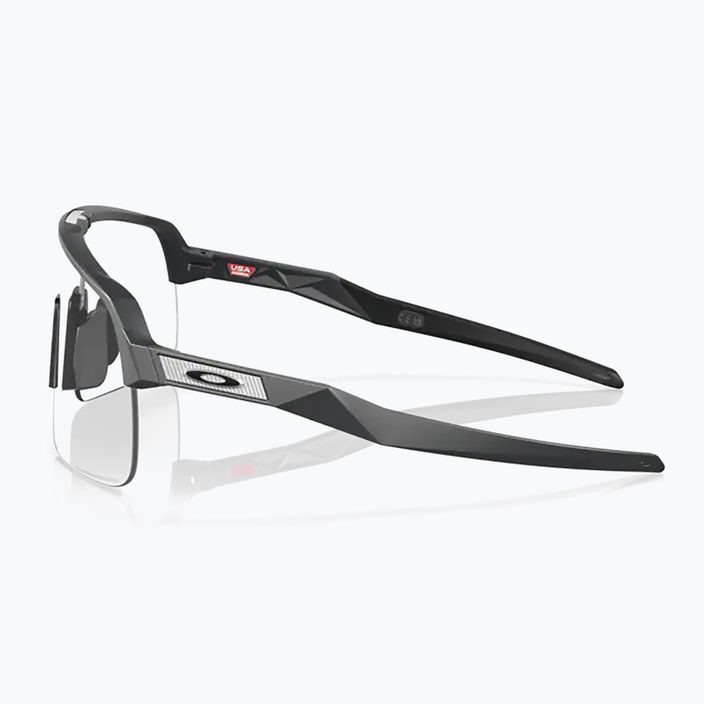 Oakley Sutro Lite matiniai anglies/skaidrūs fotochrominiai dviračių akiniai 0OO9463 7