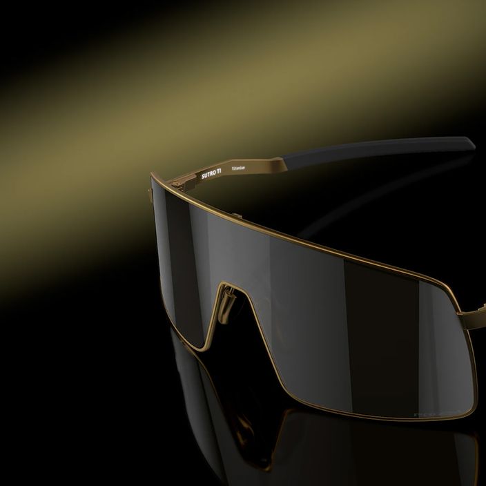 "Oakley Sutro Ti" matinio aukso/prizm black akiniai nuo saulės 9
