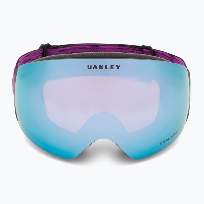 "Oakley Flight Deck" violetinės spalvos haze/prism sapphire iridium slidinėjimo akiniai 2