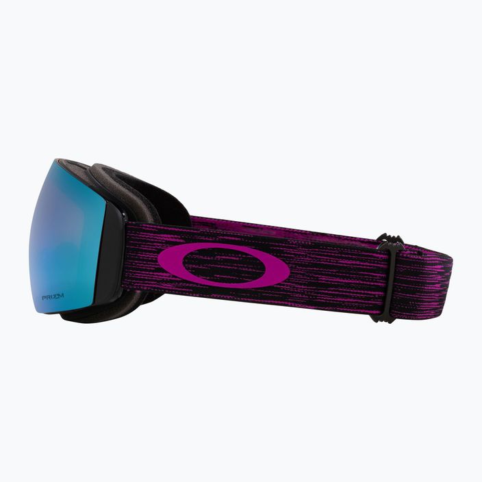 "Oakley Flight Deck" violetinės spalvos haze/prism sapphire iridium slidinėjimo akiniai 9