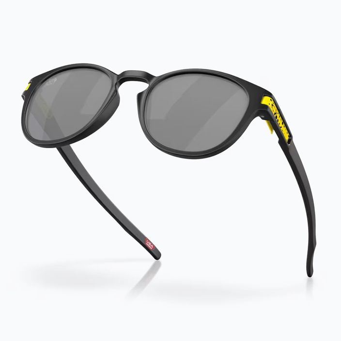 Akiniai nuo saulės Oakley Latch Tour De France matte black ink/prizm black 4