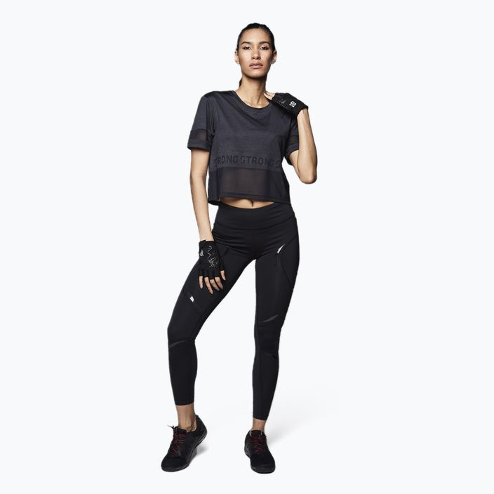 Moteriški treniruočių marškinėliai STRONG ID Varsity Style Knit black Z1T02351 2