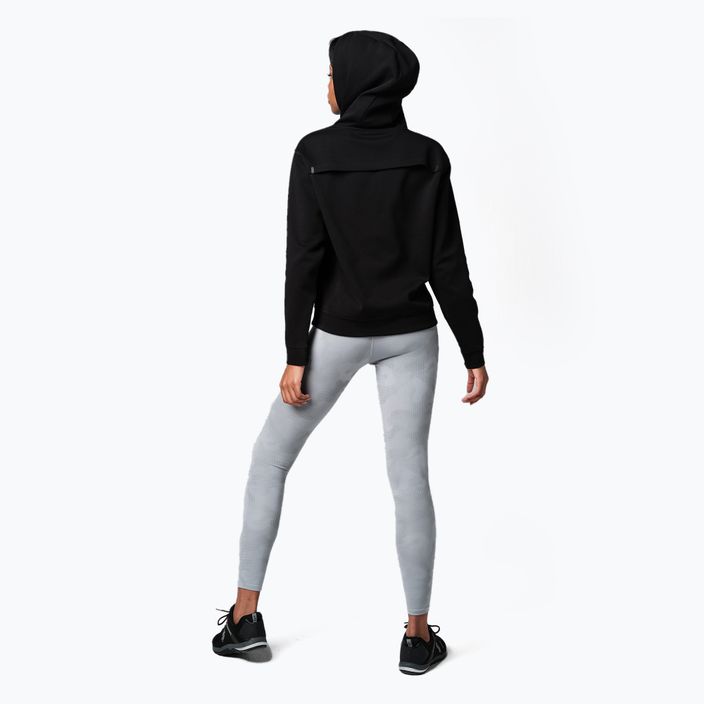 Moteriški STRONG ID Essential Core džemperiai su gobtuvu juodos spalvos Z1T02687 3