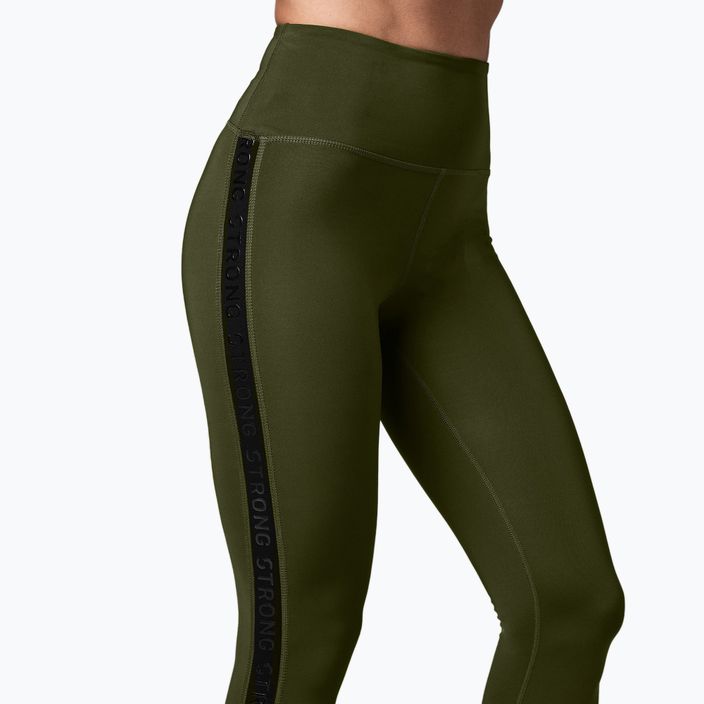 Moteriškos treniruočių kelnės STRONG ID Essential green Z1B01340 4