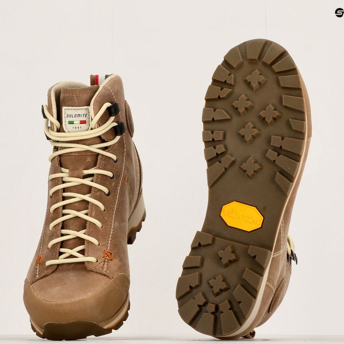 Moteriški trekingo batai Dolomite 54 High FG GTX taupe beige 10
