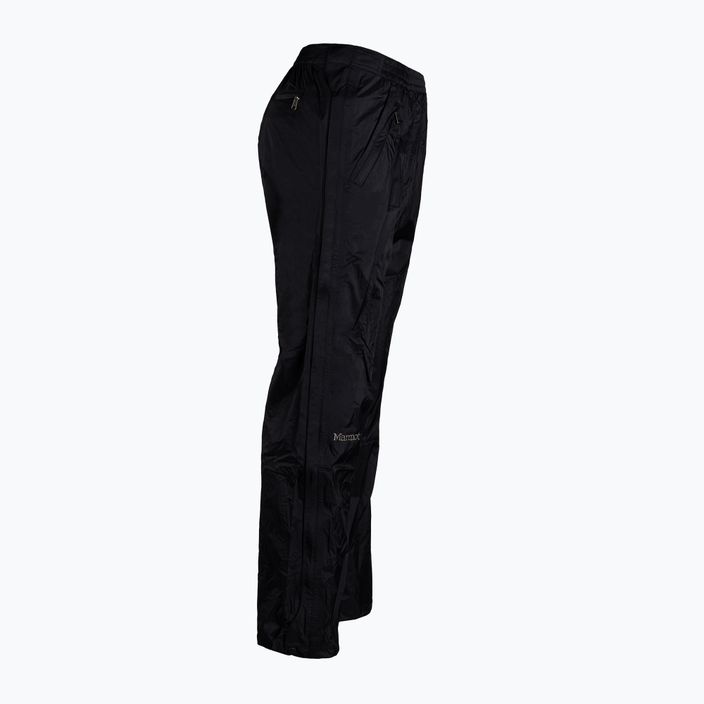 Marmot PreCip Eco Full Zip vyriškos kelnės nuo lietaus juodos spalvos 41530 5