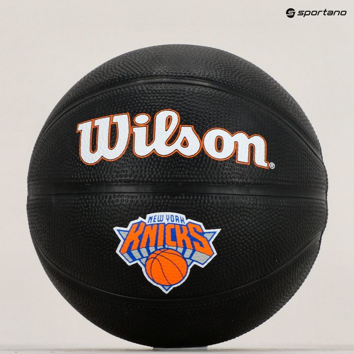 Wilson NBA Team Tribute Mini New York Knicks basketball WZ4017610XB3 dydis 3 9