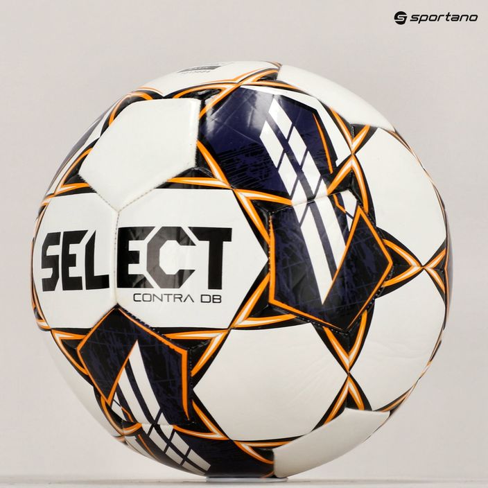 SELECT Contra DB v23 white/purple 5 dydžio futbolo kamuolys 4
