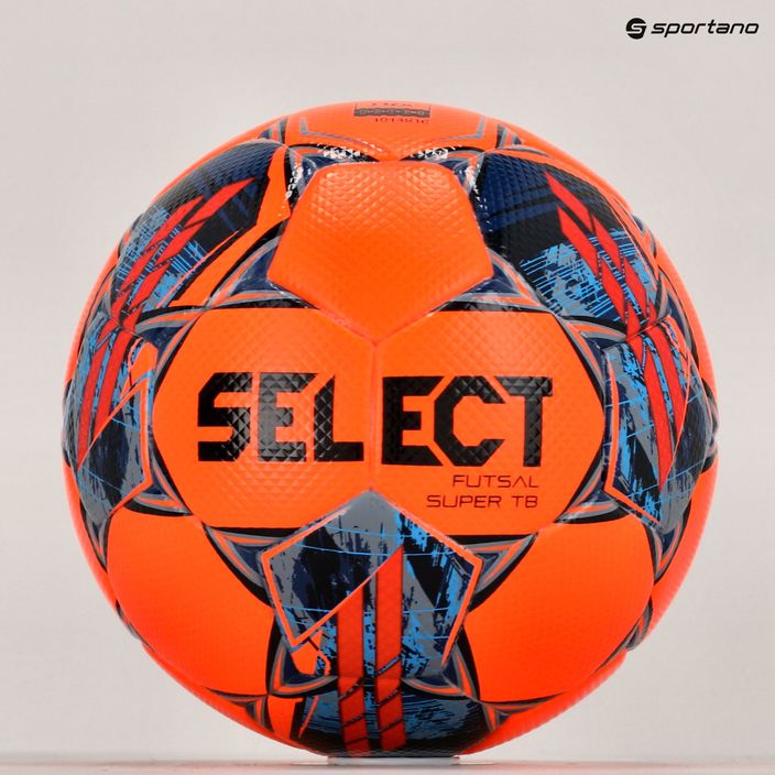 SELECT Futsal Super TB V22 futbolo kamuolys oranžinis 300005 5