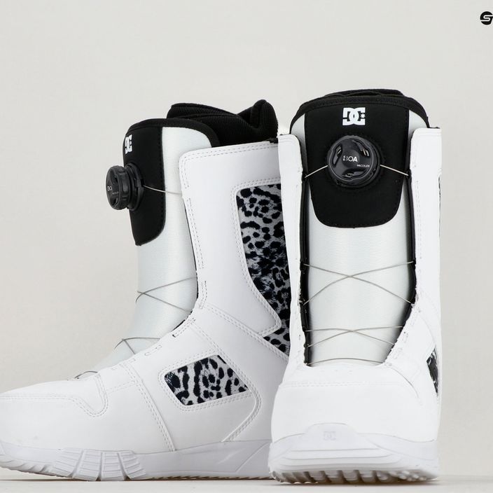 Moteriški snieglenčių batai DC Phase Boa white/black print 9