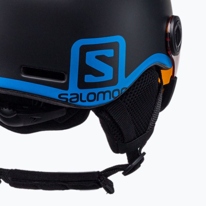 Salomon Grom Visor S2 vaikiškas slidinėjimo šalmas juodas L39916300 7