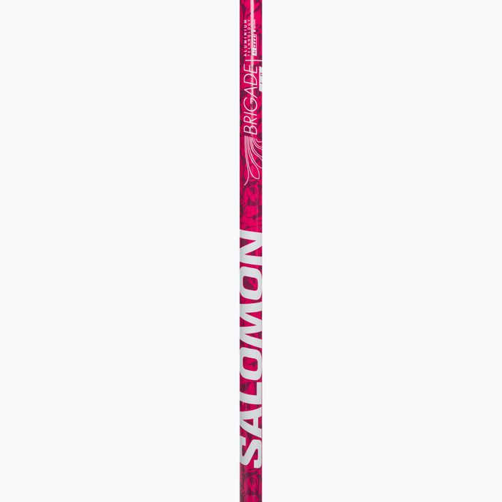 Salomon Brigade Jr vaikiškos slidinėjimo lazdos rožinės spalvos 4