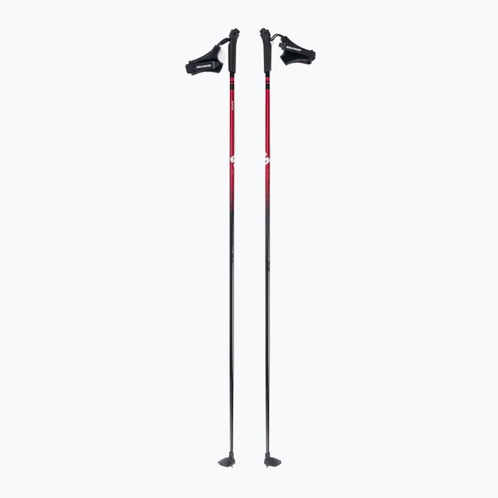 Salomon Escape Sport slidinėjimo lazdos juodos/raudonos spalvos L40875200
