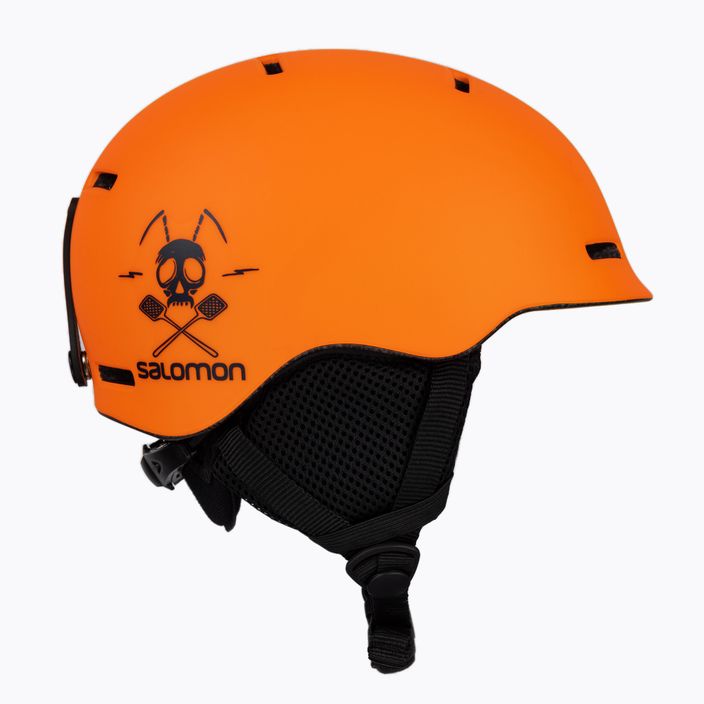 Salomon Grom vaikiškas slidinėjimo šalmas oranžinis L40836500 4