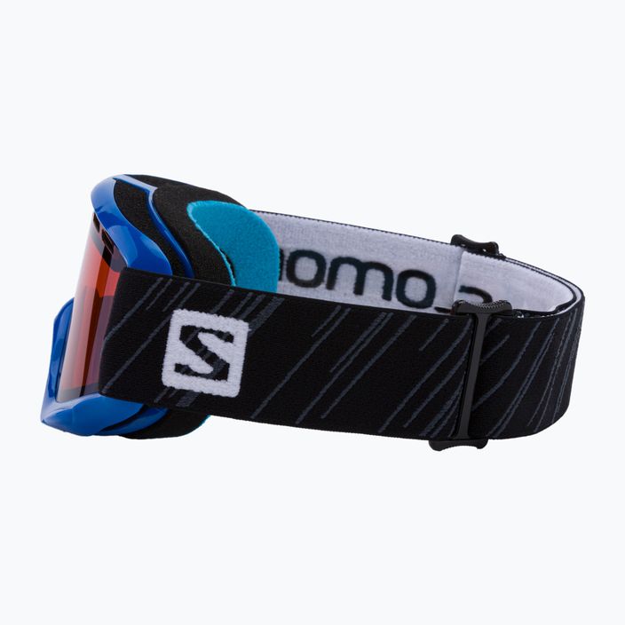 Salomon Juke Access blue/standartinis tonic orange vaikiški slidinėjimo akiniai L40848200 4