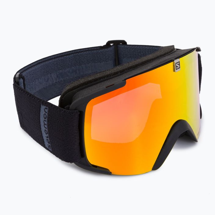 Salomon Xview Photo slidinėjimo akiniai juodi/švelniai raudoni L40844400
