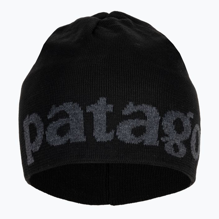 Patagonia trekingo kepurė Beanie logo belwe / black 2