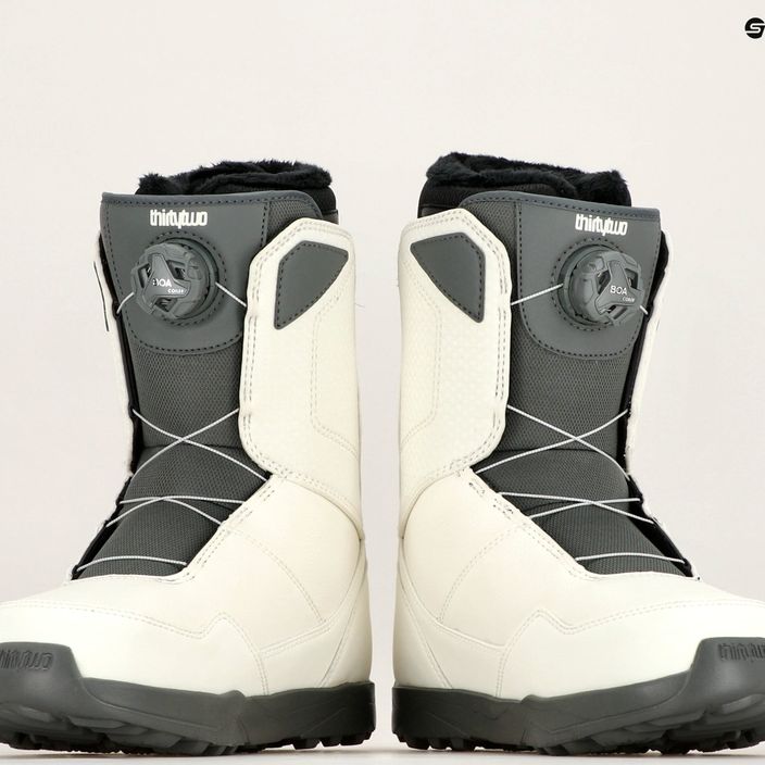 Moteriški snieglenčių batai ThirtyTwo Shifty Boa W'S '23 white/grey 7