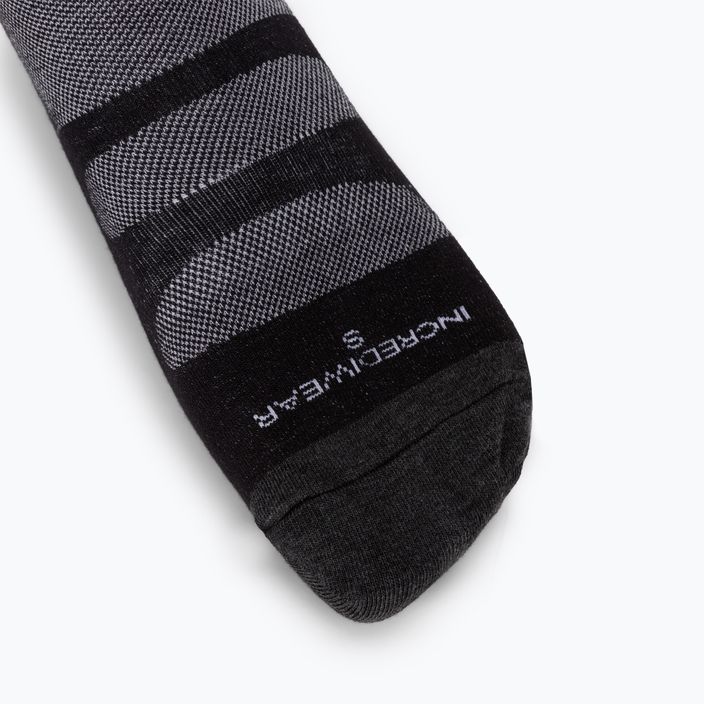 Incrediwear Sport Thin kompresinės kojinės juodos AP202 4