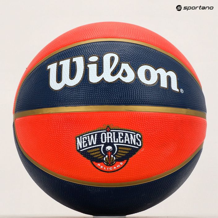 Wilson NBA Team Tribute New Orleans Pelicans krepšinio WTB1300XBNO dydis 7 7