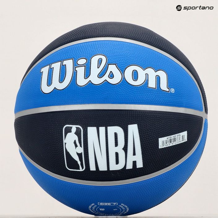 Wilson NBA Team Tribute Dallas Mavericks krepšinio kamuolys WTB1300XBDAL 7 dydis 7