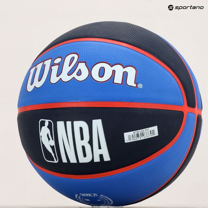 Wilson NBA Team Tribute Philadelphia 76ers krepšinio WTB1300XBPHI dydis 7 7