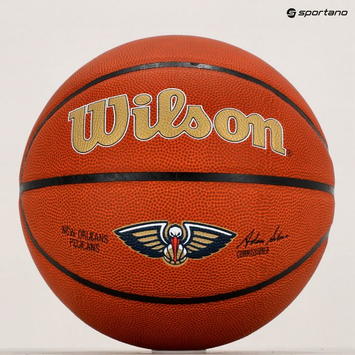 Wilson NBA Team Alliance New Orleans Pelicans krepšinio WTB3100XBBNO dydis 7 6