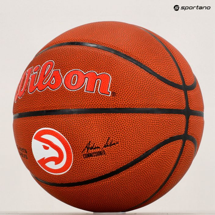 Wilson NBA Team Alliance Atlanta Hawks krepšinio WTB3100XBATL dydis 7 6