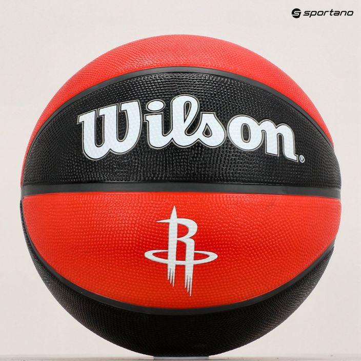 Wilson NBA Team Tribute Houston Rockets krepšinio kamuolys WTB1300XBHOU dydis 7 6