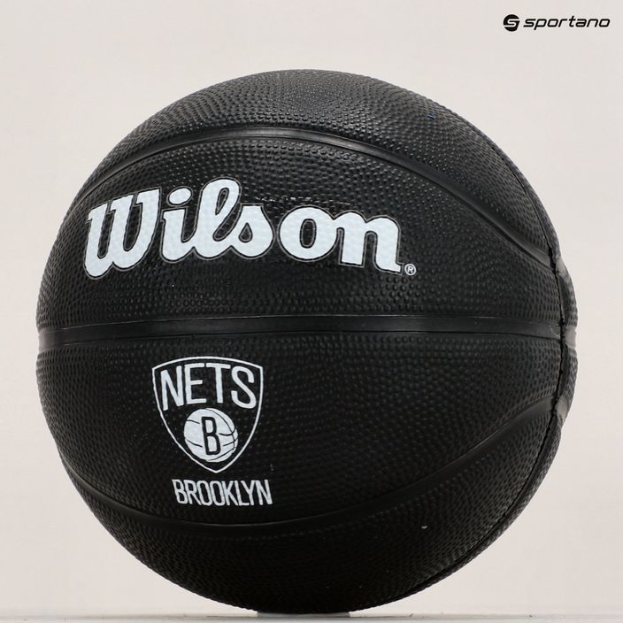 Wilson NBA Team Tribute Mini Brooklyn Nets basketball WZ4017604XB3 dydis 3 9
