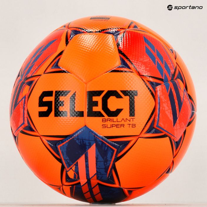 SELECT Brillant Super TB FIFA v23 orange/red 100025 5 dydžio futbolo kamuolys 5