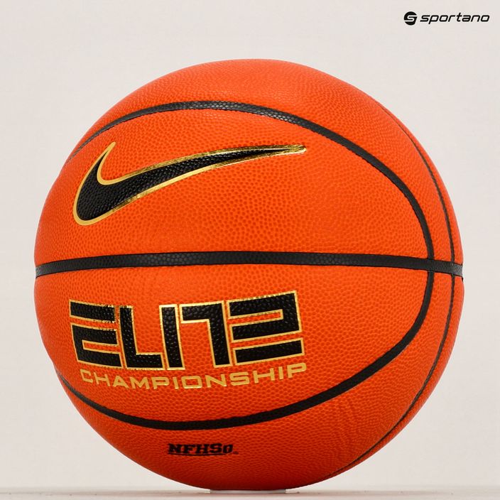 Nike Elite Championship 8P 2.0 Deflated basketball N1004086-878 dydis 6 5