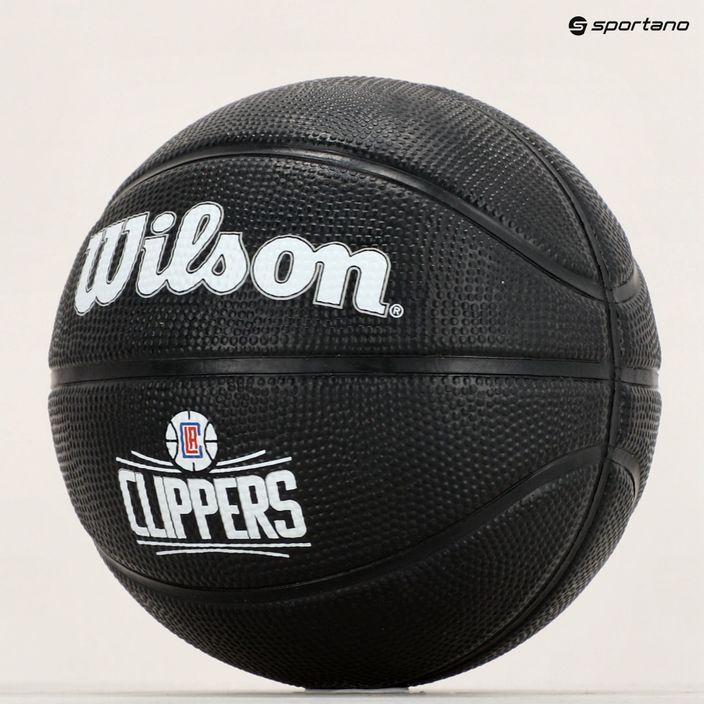 Wilson NBA Team Tribute Mini Los Angeles Clippers krepšinio kamuolys WZ4017612XB3 dydis 3 9
