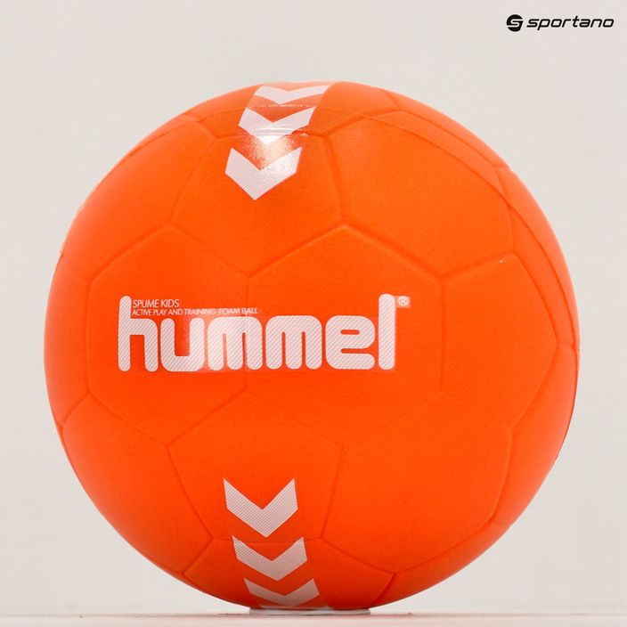 Hummel Spume Kids rankinio kamuolys oranžinė/balta dydis 00 5