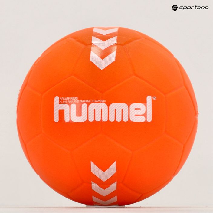 Hummel Spume Kids rankinio kamuolys oranžinė/balta 0 dydis 5