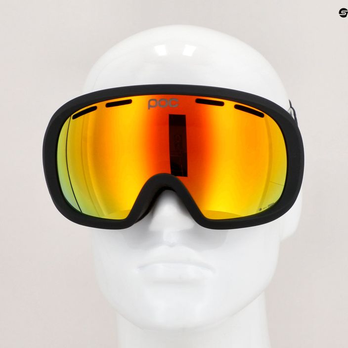 POC Fovea Mid uranium black/partly sunny orange slidinėjimo akiniai 6