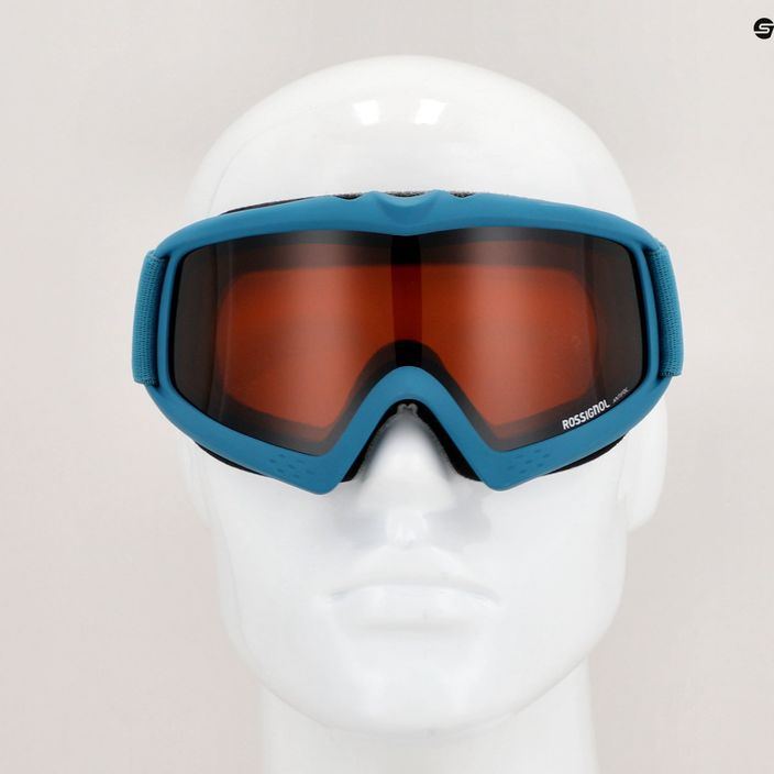 "Rossignol Raffish" mėlyni/oranžiniai vaikiški slidinėjimo akiniai 6