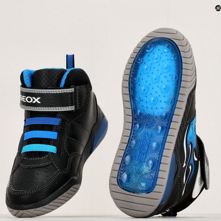 Vaikiški batai Geox Inek black/blue 16