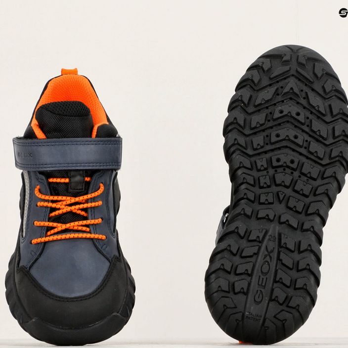 Paauglių batai Geox Simbyos Abx navy/blue/orange 8