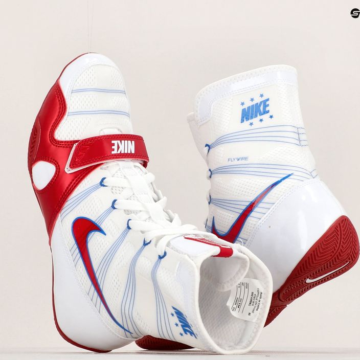 Bokso bateliai Nike Hyperko MP white/varsity red 8