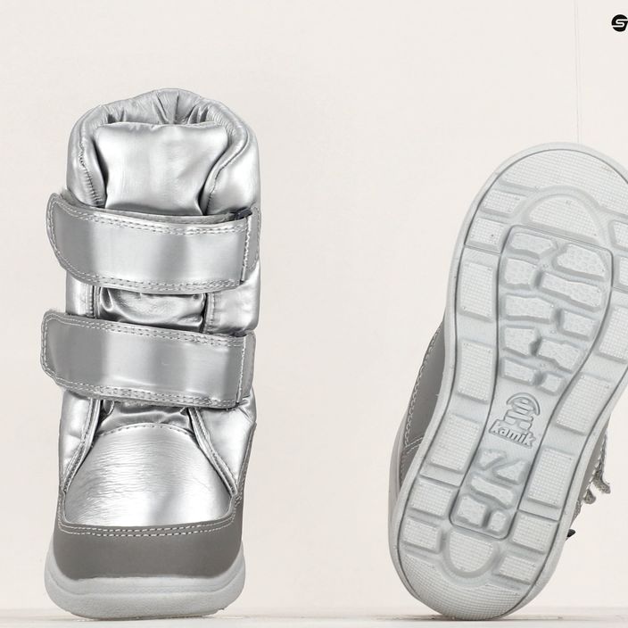 "Kamik Snowcutie" sidabriniai vaikiški trekingo batai 10