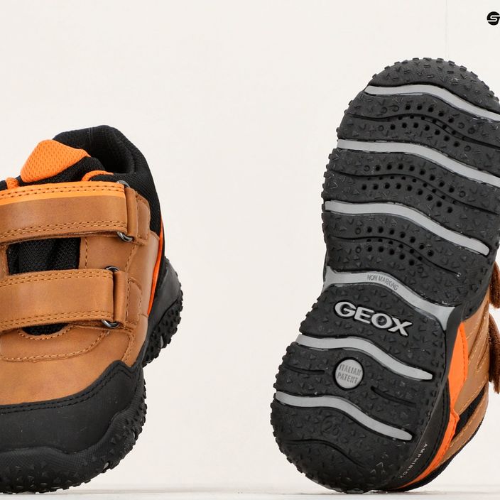 Vaikiški batai Geox Baltic Abx tobacco/orange 8