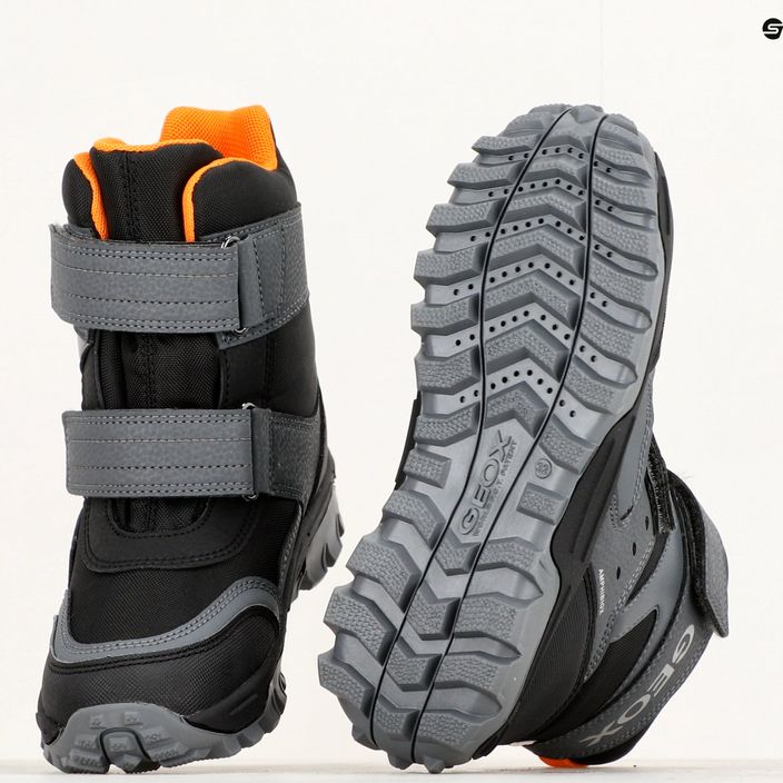 Paauglių batai Geox Himalaya Abx black/orange 15