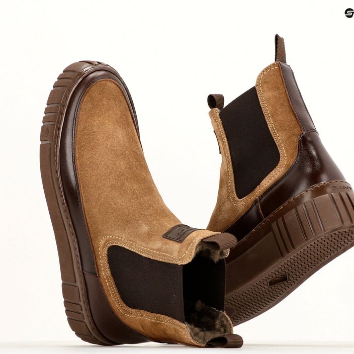 Moteriški batai GANT Snowmont taupe/dark brown 15