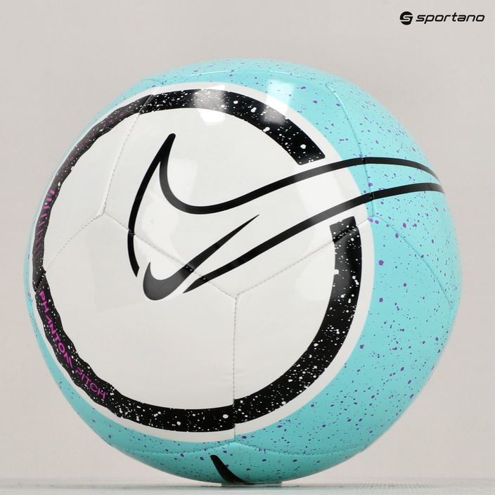 Futbolo kamuolys Nike Phantom HO23 hyper turquoise/white/fuchsia dream/black dydis 5 5