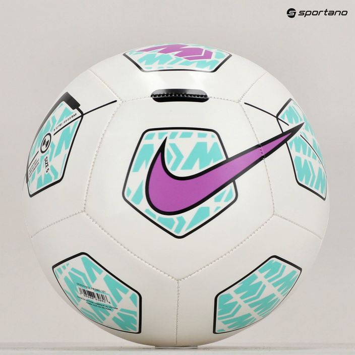 Futbolo kamuolys Nike Mercurial Fade white/hyper turquoise/fuchsia dream dydis 5 5