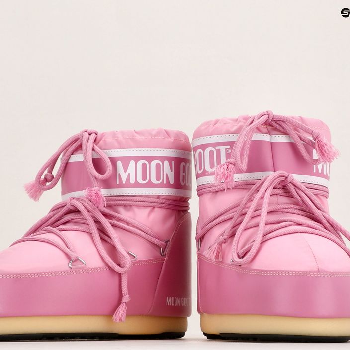 Moteriški sniego batai Moon Boot Icon Low Nylon pink 12