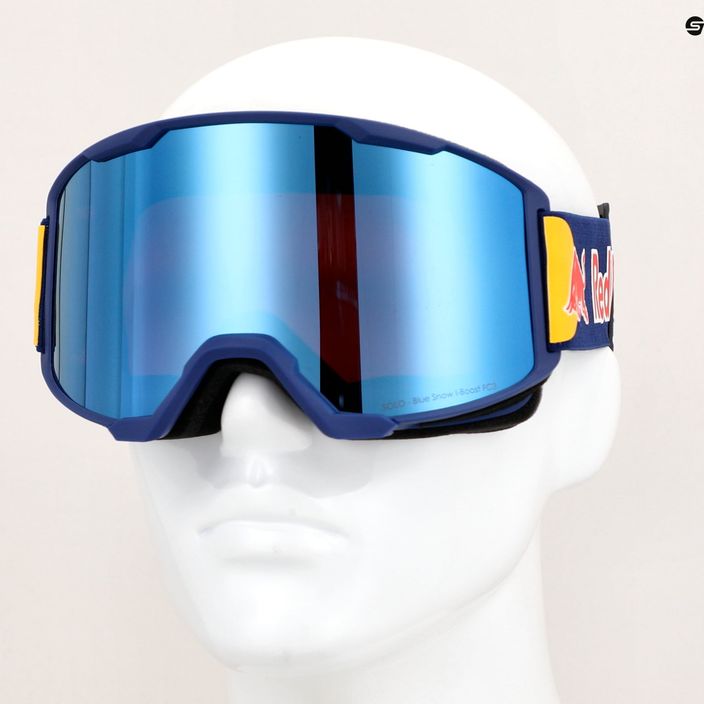 Red Bull SPECT Solo S3 tamsiai mėlyni/mėlyni/violetiniai/mėlyni veidrodiniai slidinėjimo akiniai 4