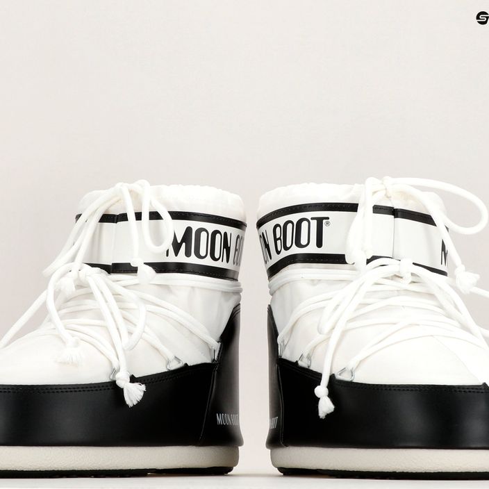 Moteriški sniego batai Moon Boot Icon Low Nylon white 12
